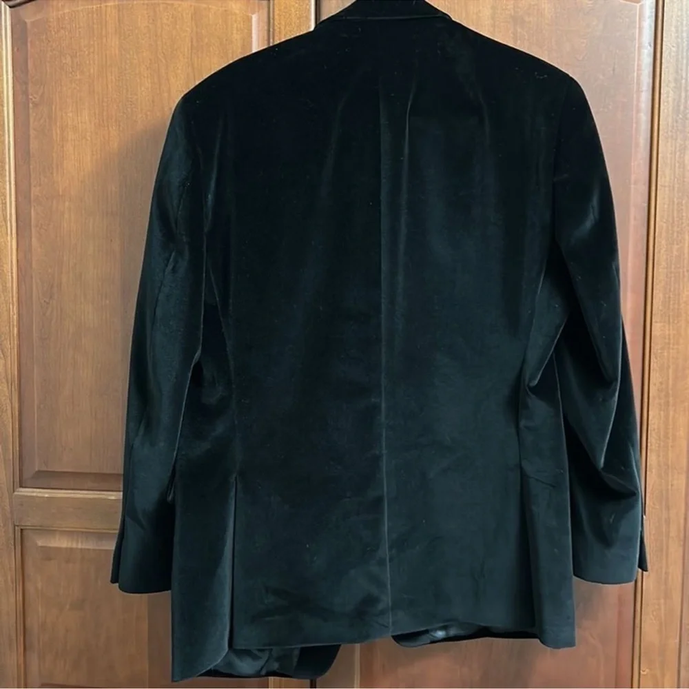 Calvin Klein Men's Black Velvet Sport Coat from Macy’s NWT